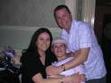 Sophie, Tanya and Nigel at Tanya's end of Chemo celebration party  » Click to zoom ->